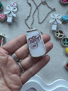 Diet Dr Pop soldered necklace