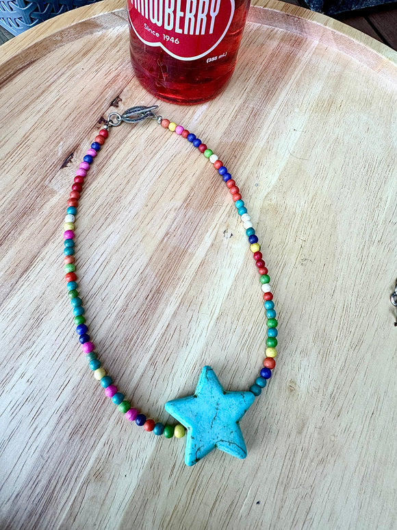 1 of 1 Shoot for the stars Multi Necklace