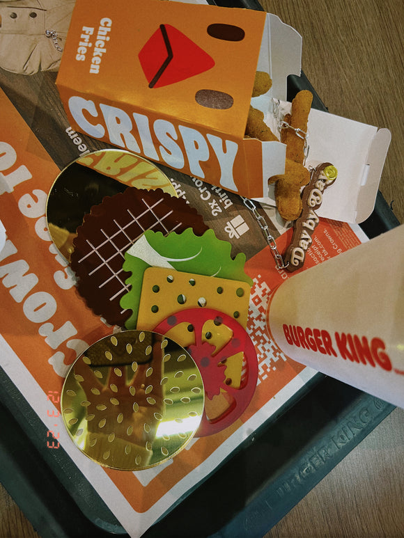 Hamburger Coaster Set