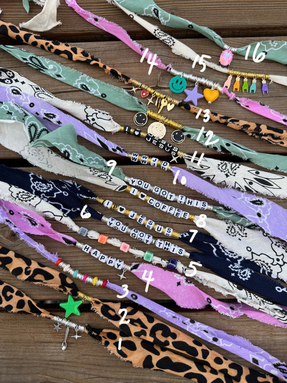 Bandana Wrap Bracelets
