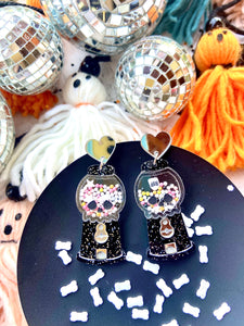 Mr Skelly Gumball Earrings