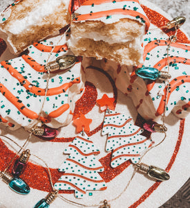 Iconic Christmas Cake Earrings